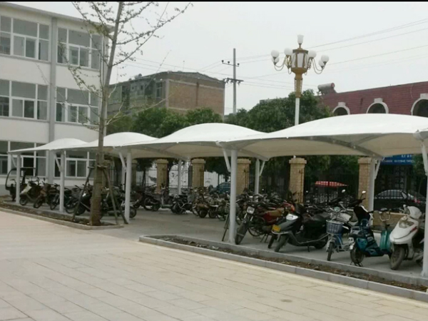 小区电瓶车充电车棚
